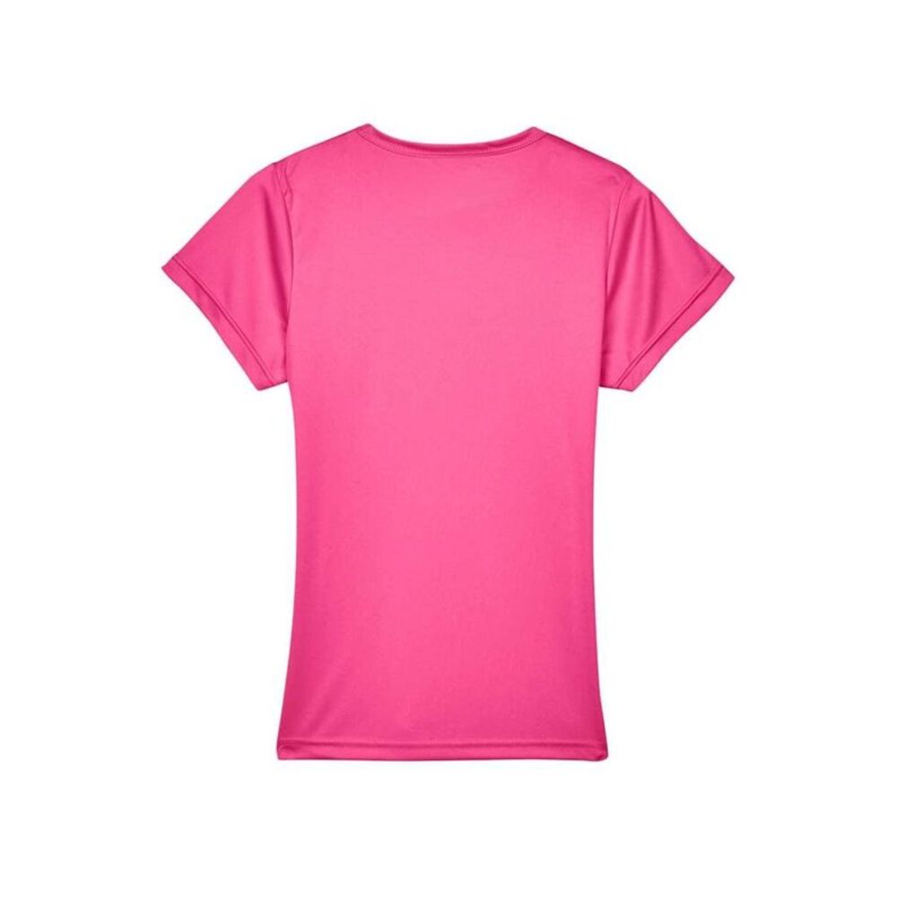 UltraClub Women's Cool & Dry Sport Performance Interlock T-Shirt / Heliconia